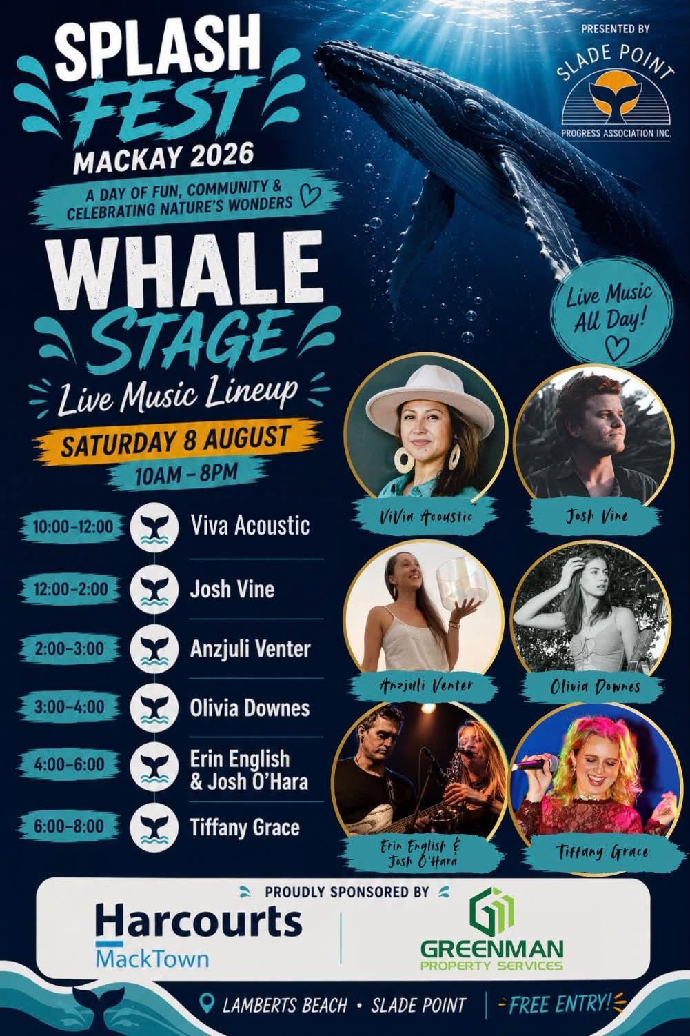 Slade Point Splash Fest sponsorship